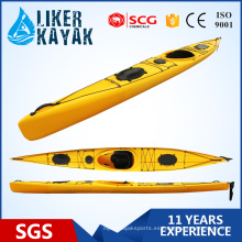 Kayaks de calidad superior del solo asiento PE con servicio del OEM